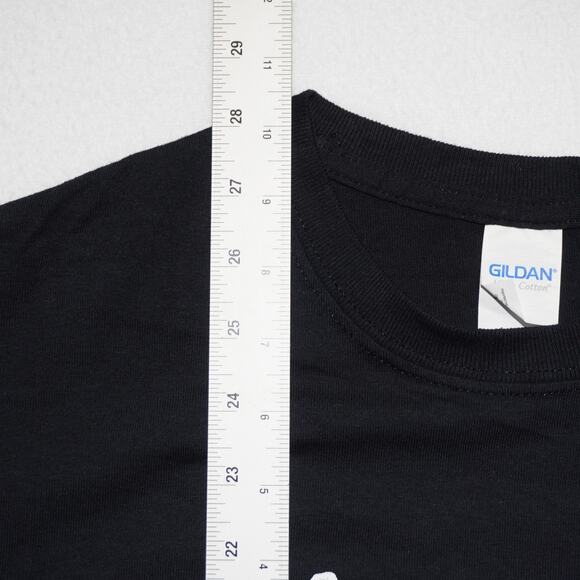 Hooters Orlando Park Owl Graphic T-Shirt Medium Black Gildan Ultra Cotton Tee - Picture 5 of 8